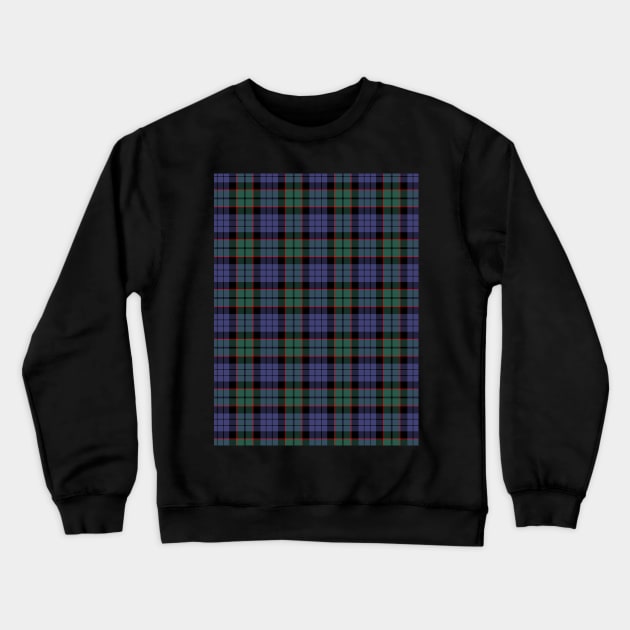 Fletcher Modern Plaid Tartan Scottish Crewneck Sweatshirt by ScottishShop